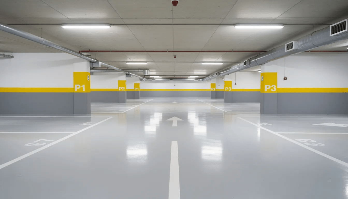 Tiefgaragenreinigung Berlin - Sinus Clean