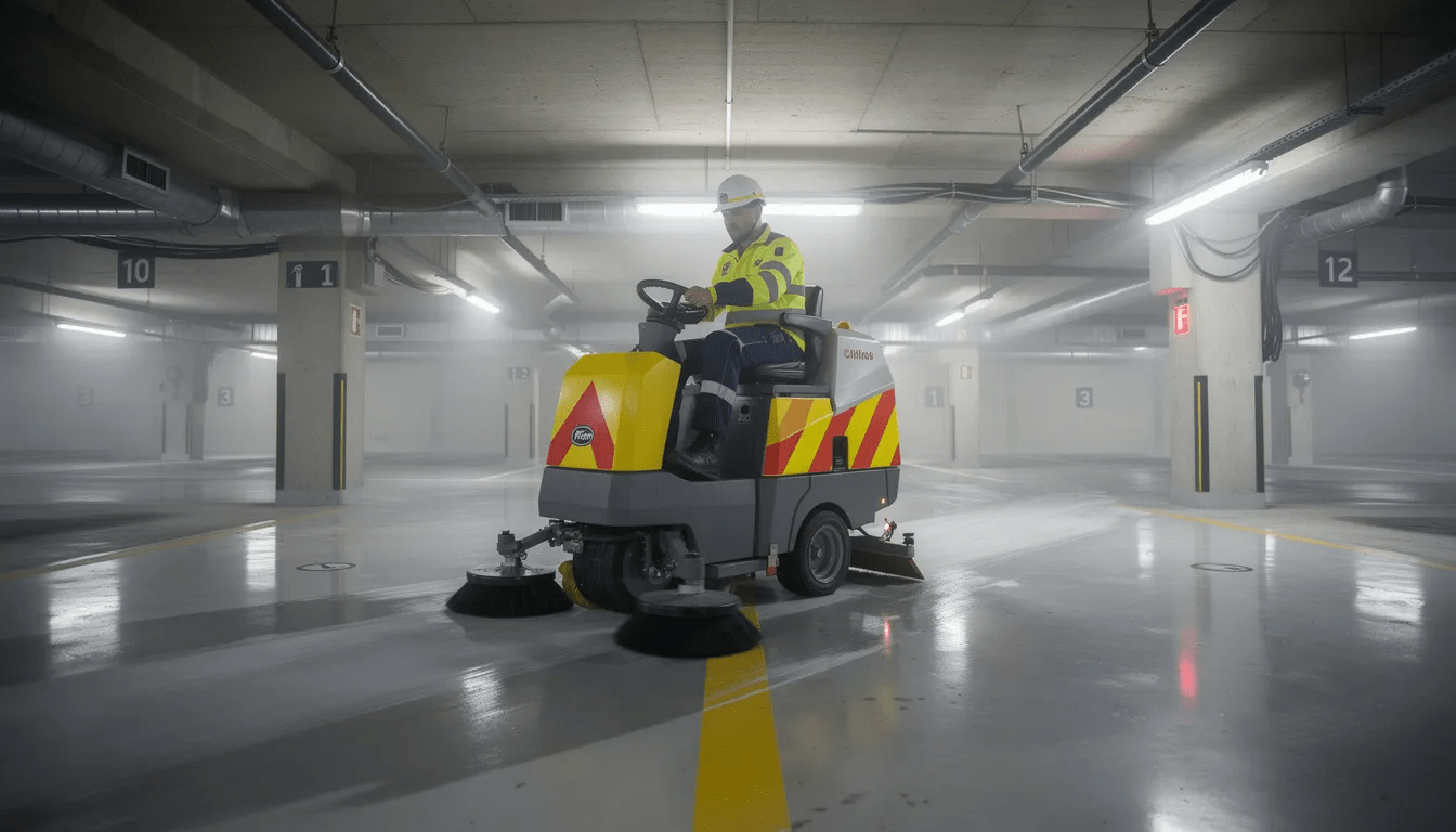 Tiefgaragenreinigung Berlin - Sinus Clean